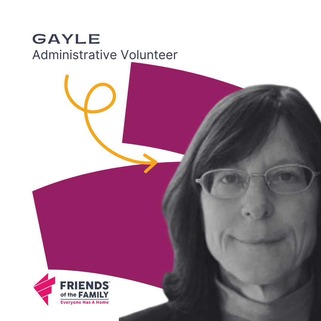 Meet Gayle - Volunteer